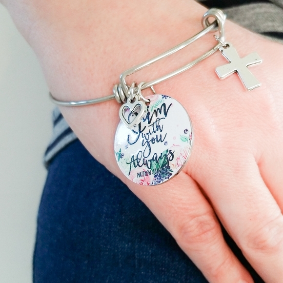 Bible Bangle Bracelet - Picture 2 of 3